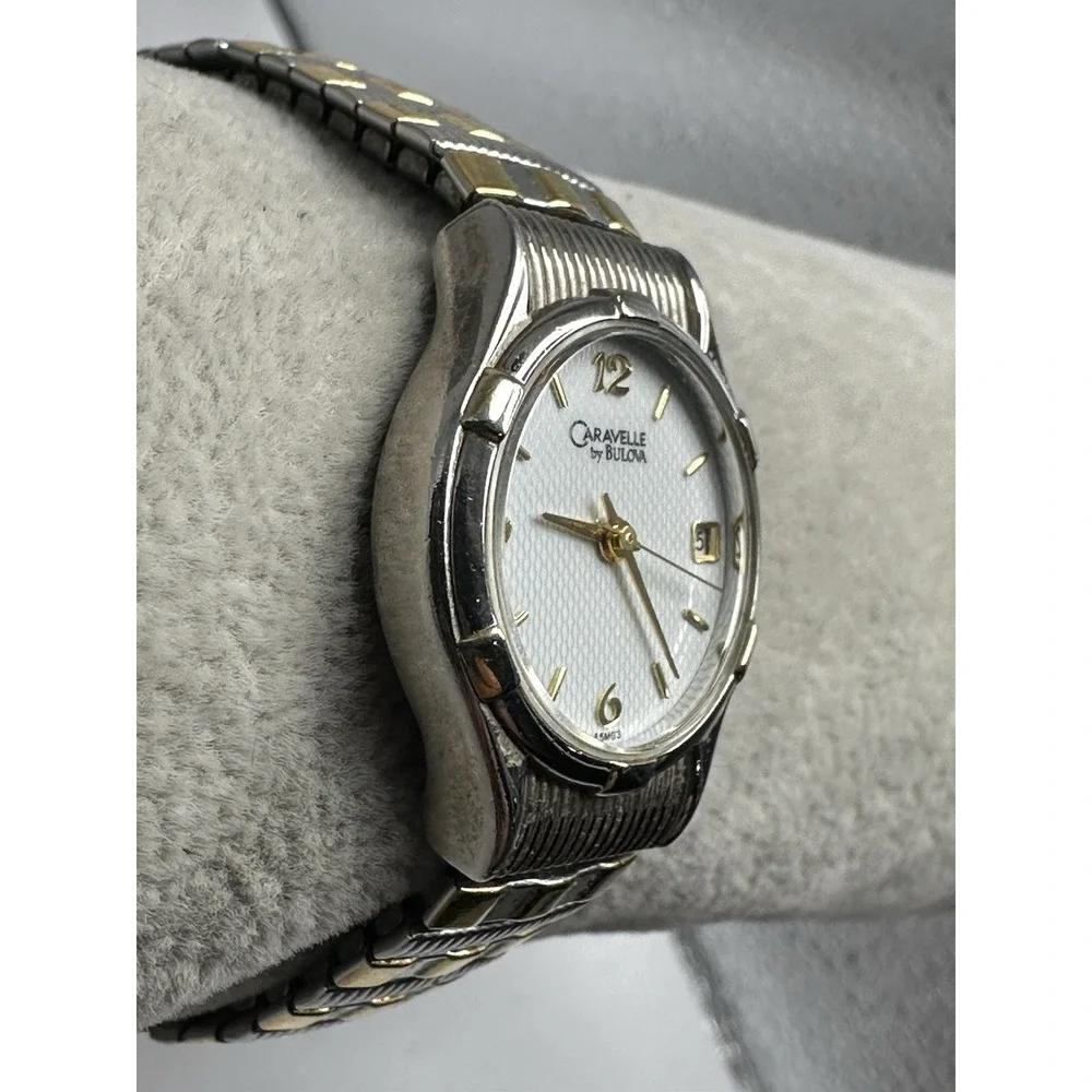 Caravelle By Bulova 45M03 New Battery Ladies Watch 24MM 6
